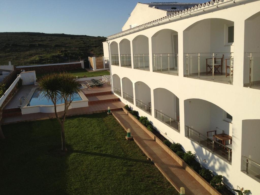 Hostal La Palma Fornells  Eksteriør bilde